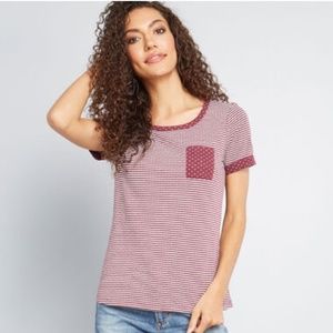 ModCloth Casual Impression Pocket Tee